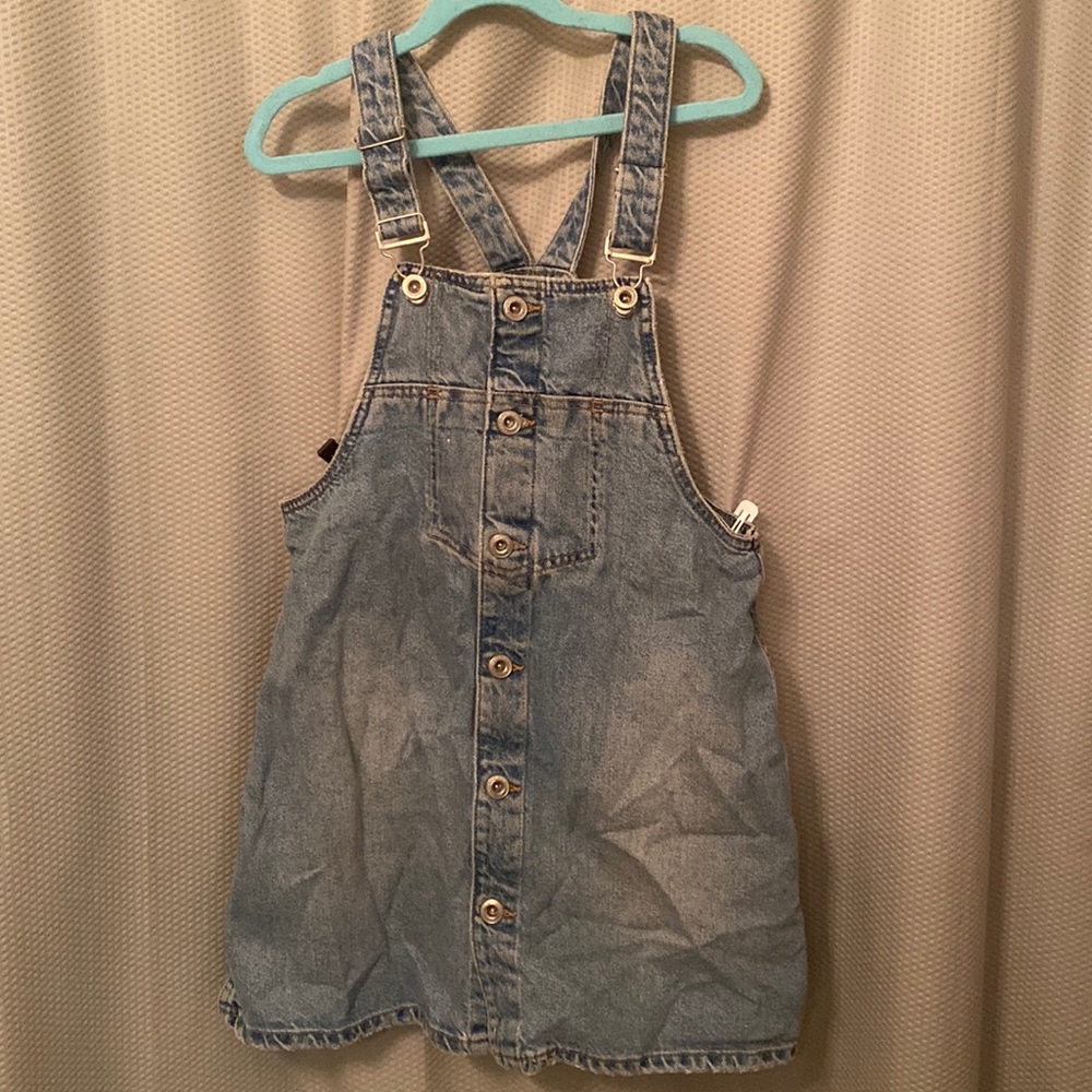 Girls overall/jean dress
